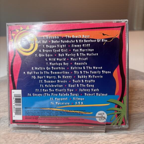 Sun Splashin' Vol. 1 [CD, 1996, Island Records] Reggae Compilation Various Artis - Picture 2 of 5